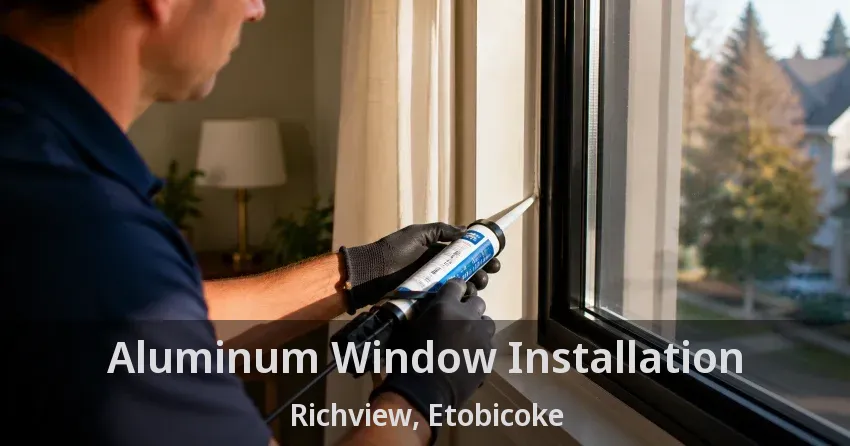 Aluminum Window Installation Richview, Etobicoke - ON