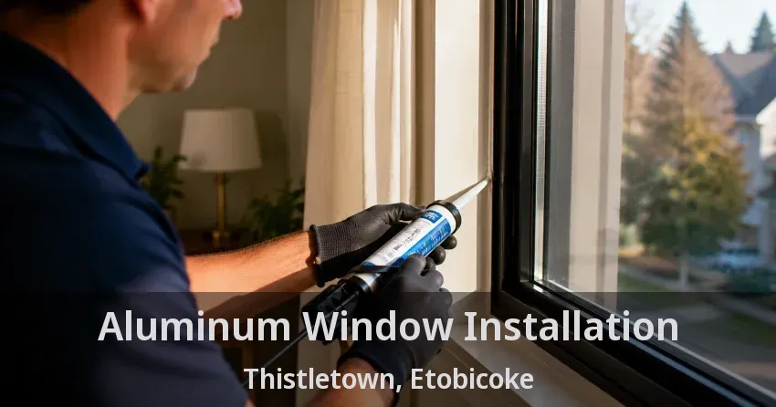 Aluminum Window Installation Thistletown, Etobicoke - ON