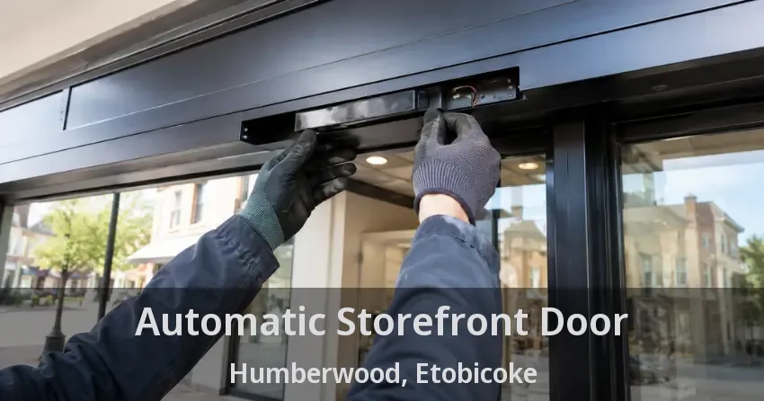 Automatic Storefront Door Humberwood, Etobicoke - ON