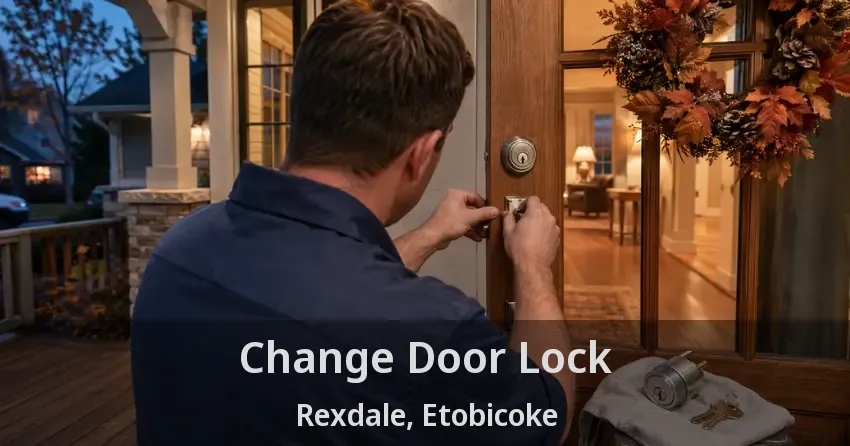 Change Door Lock Rexdale, Etobicoke - ON
