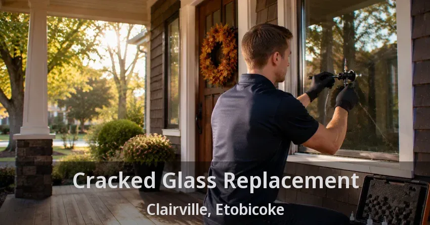 Cracked Glass Replacement Clairville, Etobicoke - ON