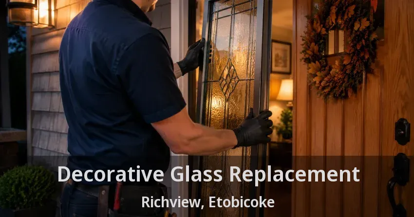 Decorative Glass Replacement Richview, Etobicoke - ON