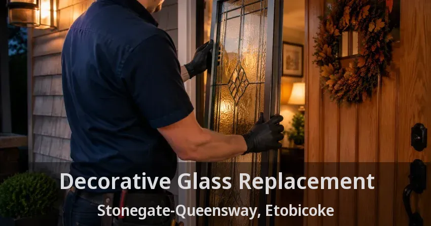 Decorative Glass Replacement Stonegate-Queensway, Etobicoke - ON