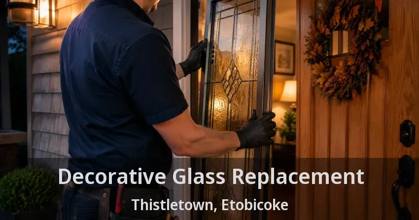 Decorative Glass Replacement Thistletown, Etobicoke - ON