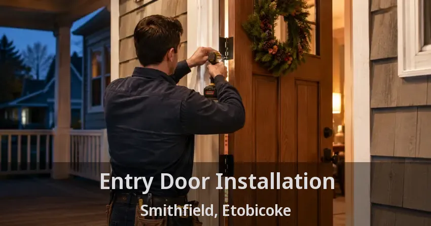 Entry Door Installation Smithfield, Etobicoke - ON