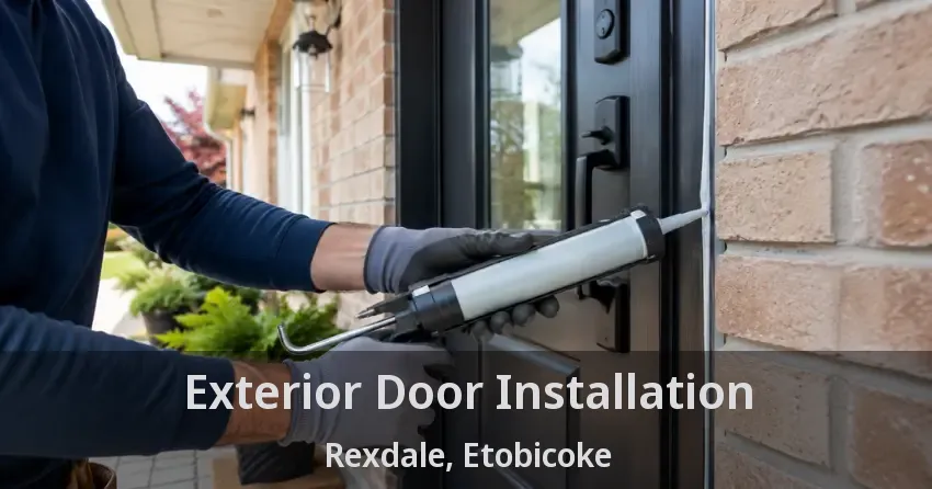 Exterior Door Installation Rexdale, Etobicoke - ON
