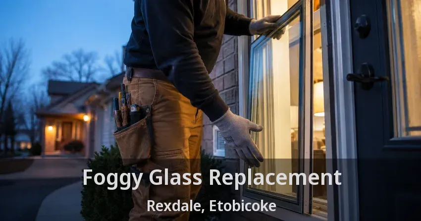 Foggy Glass Replacement Rexdale, Etobicoke - ON