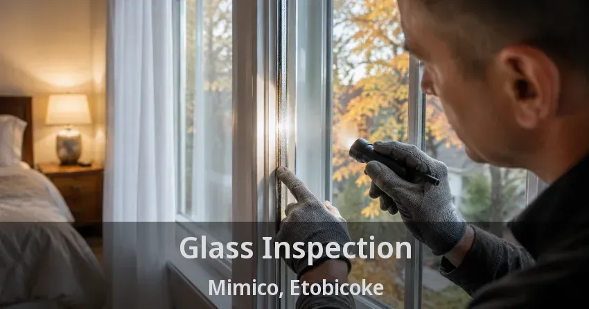 Glass Inspection Mimico, Etobicoke - ON