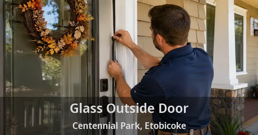 Glass Outside Door Centennial Park, Etobicoke - ON