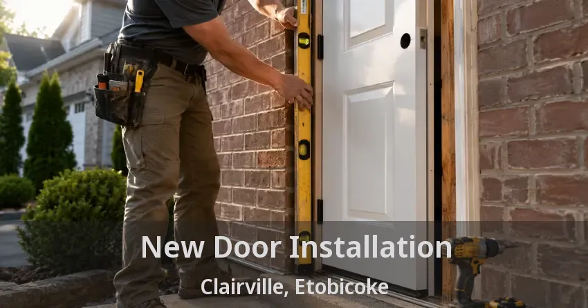 New Door Installation Clairville, Etobicoke - ON