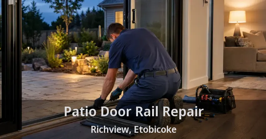 Patio Door Rail Repair Richview, Etobicoke - ON