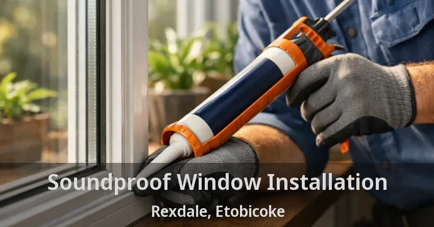 Soundproof Window Installation Rexdale, Etobicoke - ON