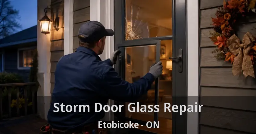 Storm Door Glass Repair Etobicoke - ON
