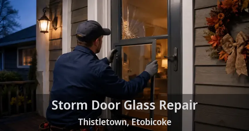 Storm Door Glass Repair Thistletown, Etobicoke - ON