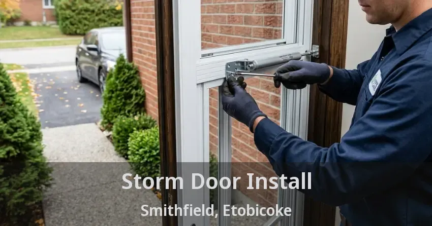 Storm Door Install Smithfield, Etobicoke - ON