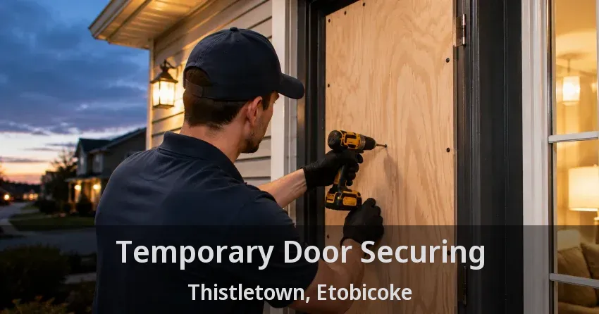 Temporary Door Securing Thistletown, Etobicoke - ON