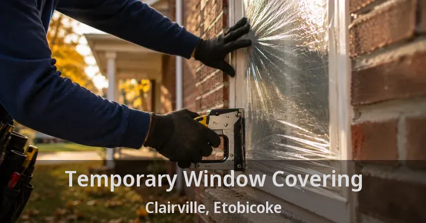 Temporary Window Covering Clairville, Etobicoke - ON