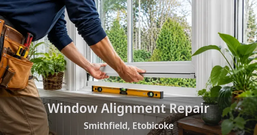 Window Alignment Repair Smithfield, Etobicoke - ON
