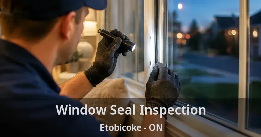 Window Seal Inspection Etobicoke - ON