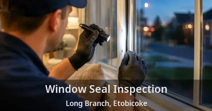 Window Seal Inspection Long Branch, Etobicoke - ON
