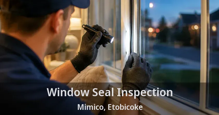 Window Seal Inspection Mimico, Etobicoke - ON