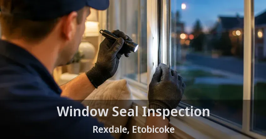 Window Seal Inspection Rexdale, Etobicoke - ON