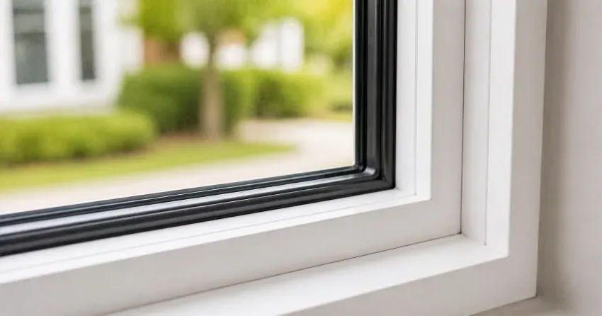 technician repairing window and door hardware in Sunnylea, Etobicoke home