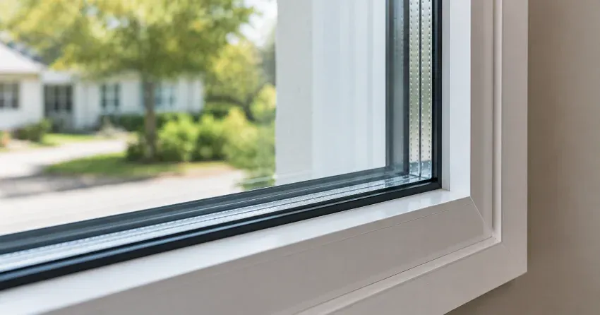 technician replacing window weatherstripping in Etobicoke home